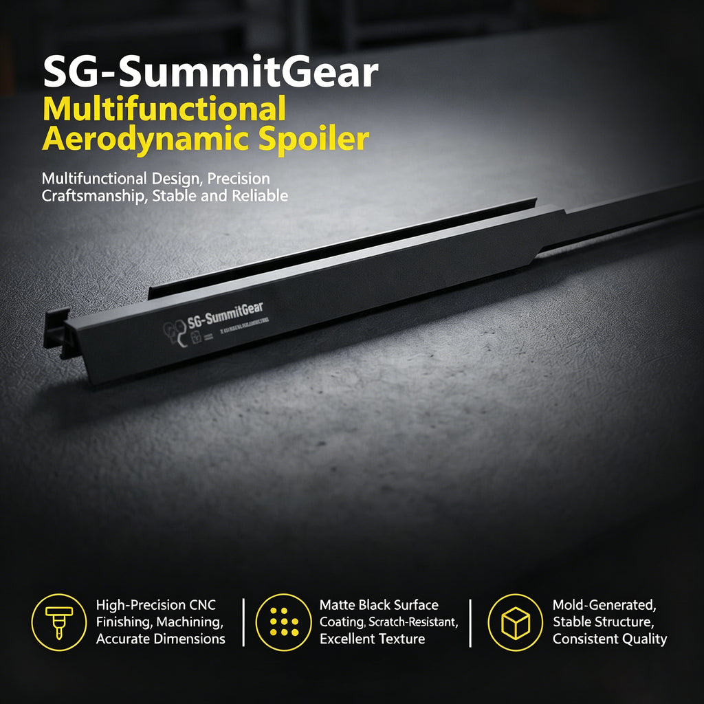SG-SummitGear Roof Rack Spoiler, Wind Deflector for SUV & Offroad Roof Platform