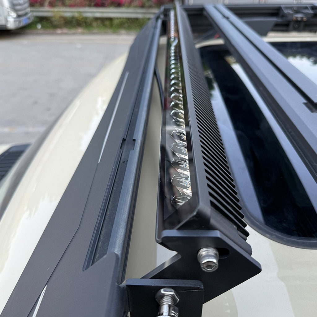SG-SummitGear Spotlight Flip Mount Bracket, Adjustable Light Holder for Roof Rack