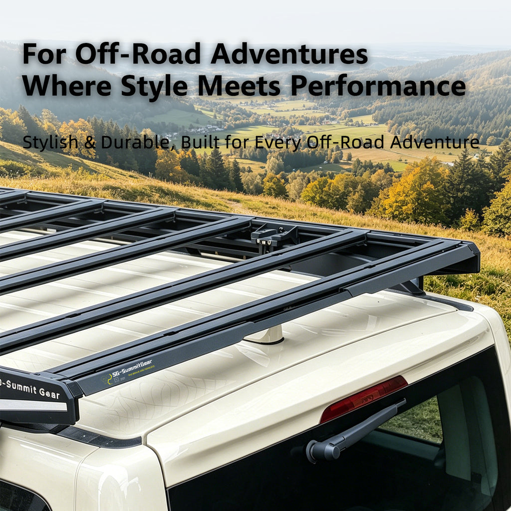 SG-SummitGear Roof Rack Spoiler, Wind Deflector for SUV & Offroad Roof Platform